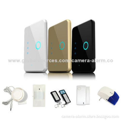2014 New Home Security Alarm System, Works with Apple Store iOS Application, 4-wireless Relay
